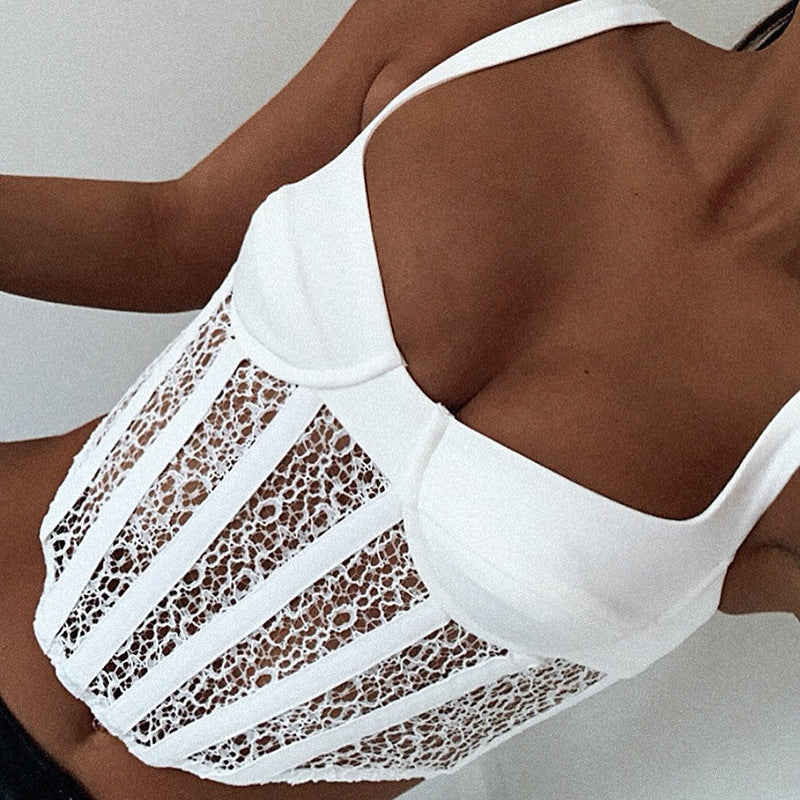 French Lace Corset Top