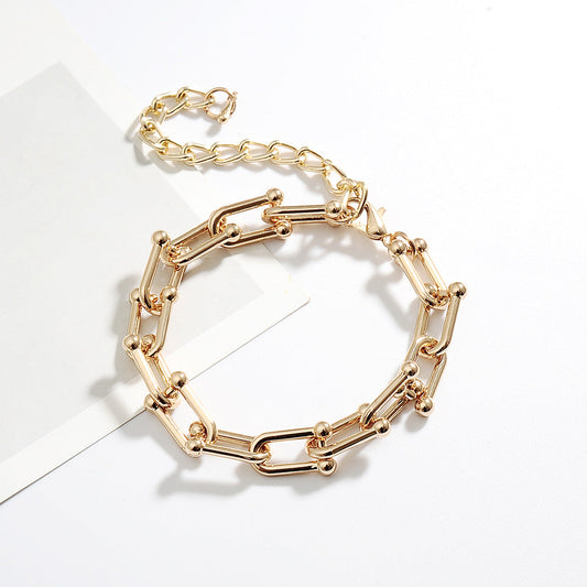 U-shaped Horseshoe Bracelet