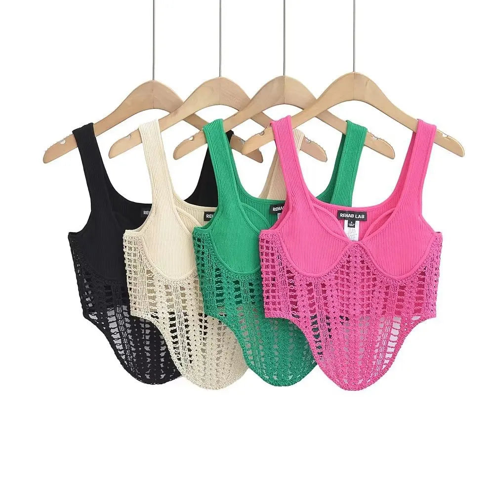 Taylor's Exclusive Crochet Corset Top