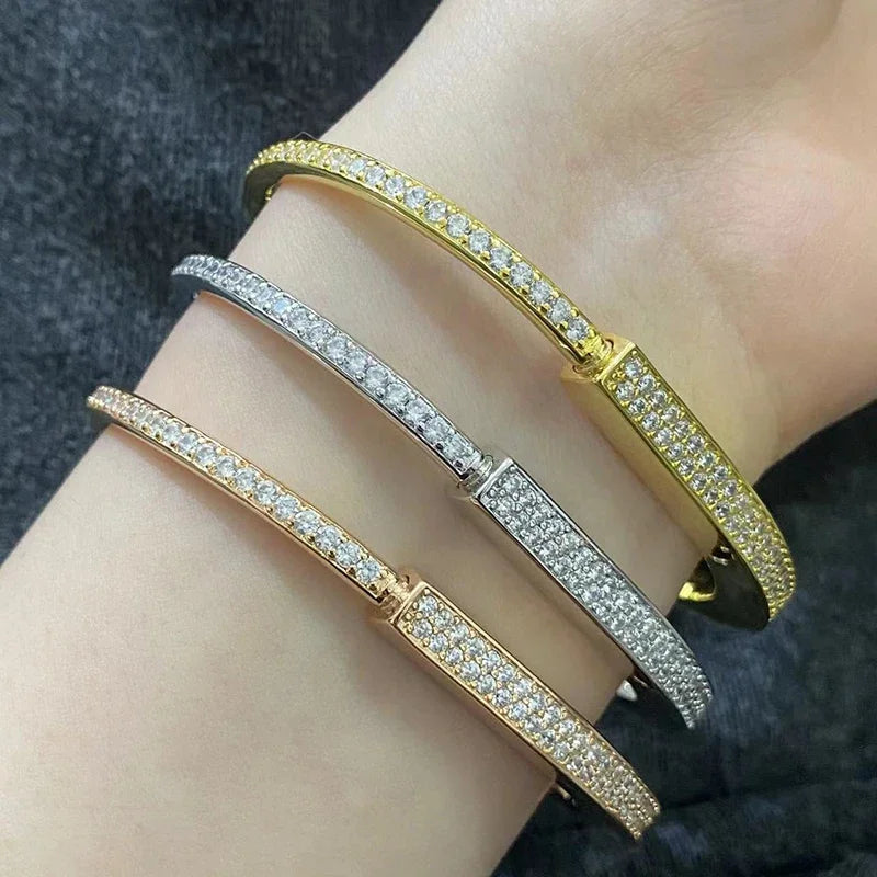 Blake's Tiff Lock Bracelet Full Bling