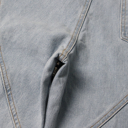 Tay's Crystal Slit Jeans Blue Denim